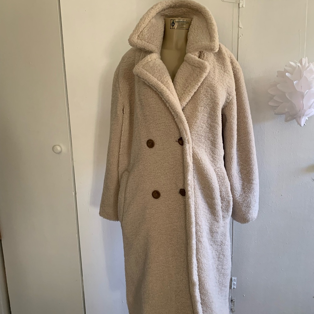 BearPaw Women's Cream Teddy Jacket